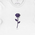 Casual Flower Shirt "Blue Rose"