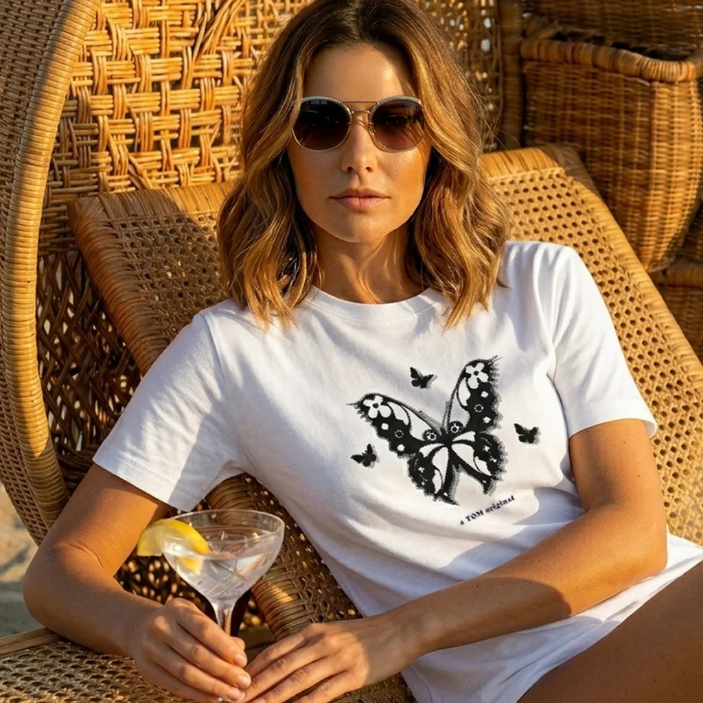 Damen Shirt "Black Butterfly"