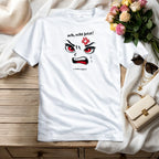 Damen T-Shirt  "Ach echt jetzt" - Airlume Cotton