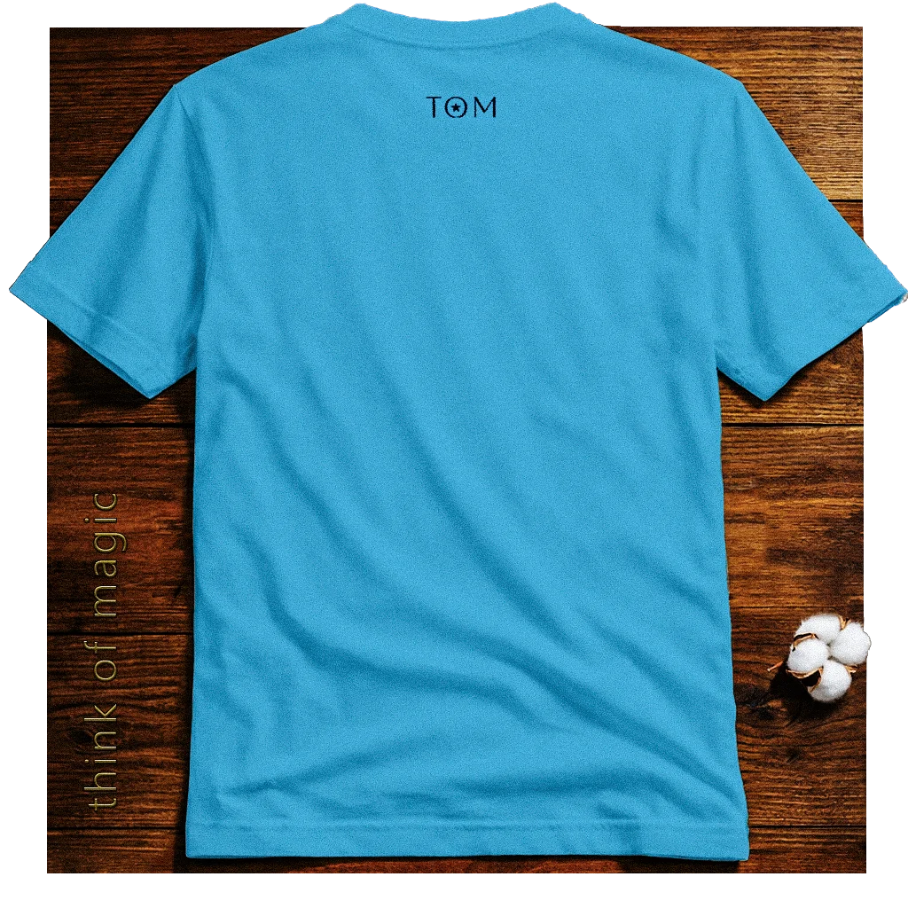 Tom Damen Shirt "Happy Vibes" -airlume cotton