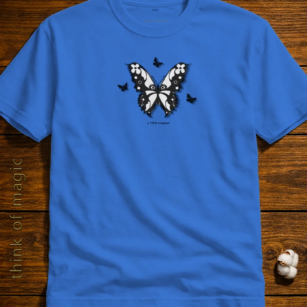 Damen T-Shirt "Black Butterfly" - Heavycotton