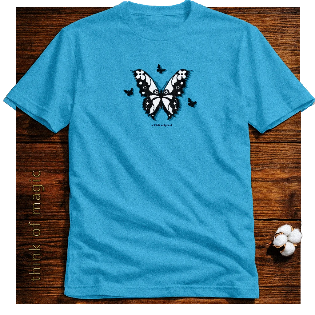 Tom Damen Shirt "Black Butterfly"- airlume cotton