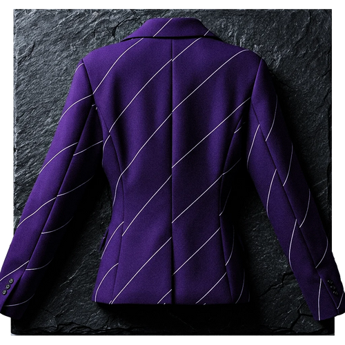 Tom Damen Blazer " Lines" - dark purple