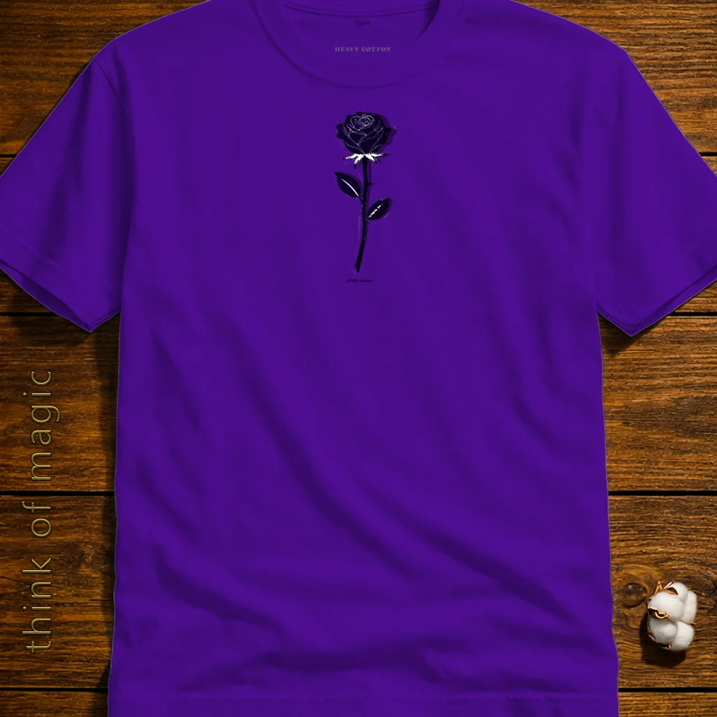 Damen T-Shirt "Blue Rose" - Heavycotton