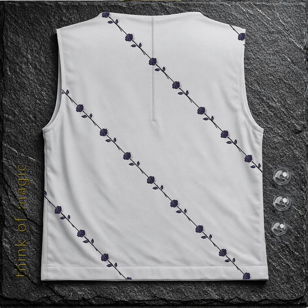 Damen Crop Top "Roselines" - Lightgrey