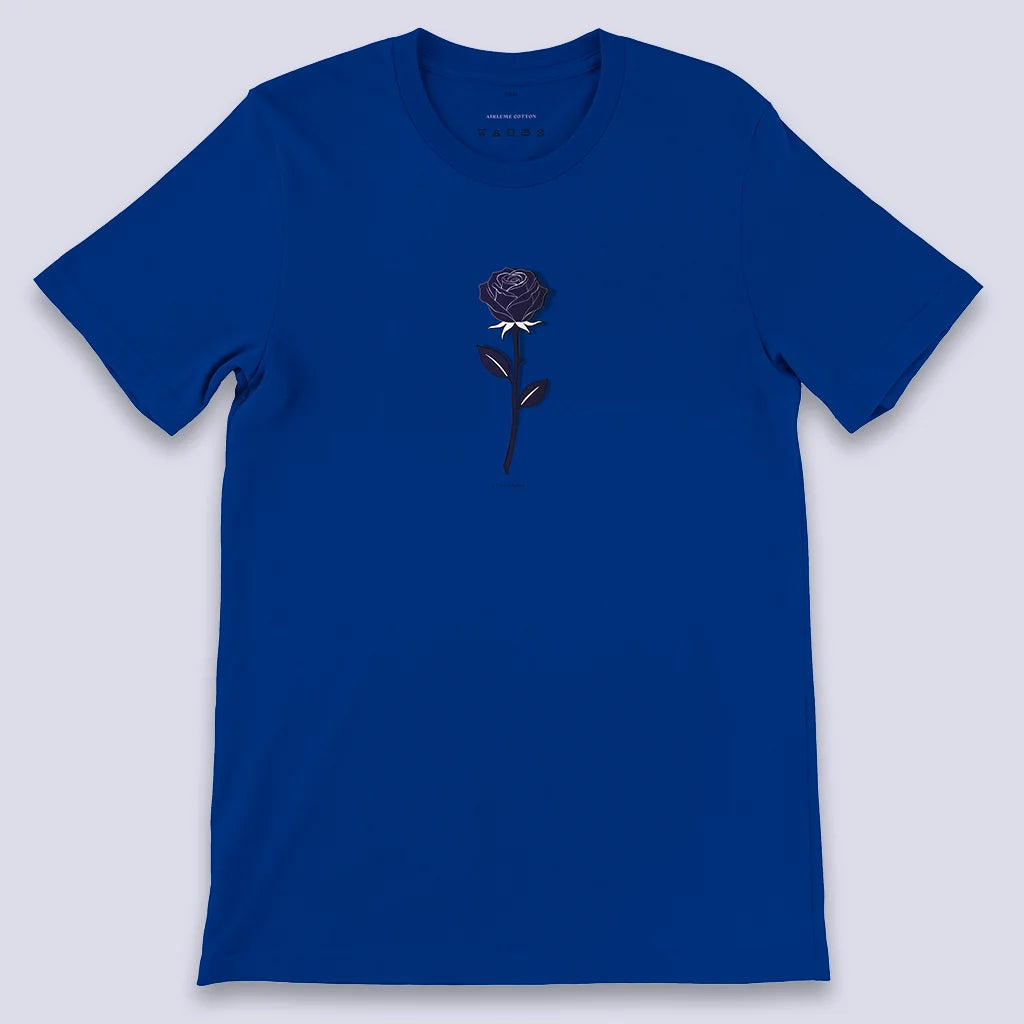 Shirt Dament "Blue Rose"