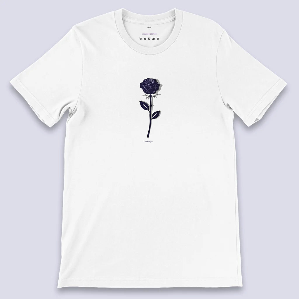 Shirt Dament "Blue Rose"