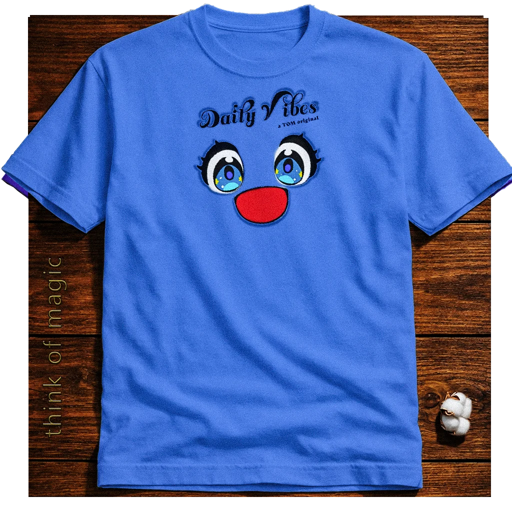 Tom Damen Shirt "Happy Vibes"-heavycotton