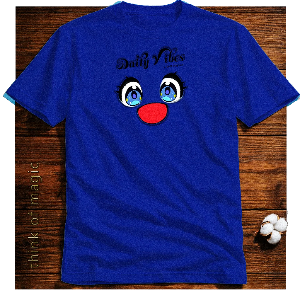 Tom Damen Shirt "Happy Vibes" -airlume cotton