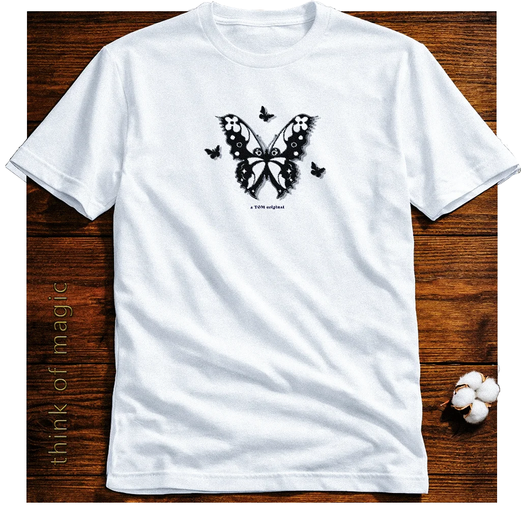 Tom Damen Shirt "Black Butterfly"- airlume cotton