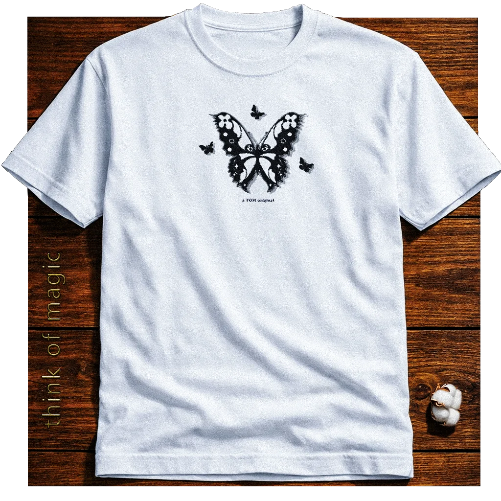 Tom Damen Shirt "Black Butterfly"- heavycotton
