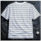 Tom Damen Styleshirt "Skulls" - weiß