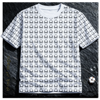 Tom Damen Styleshirt "Skulls" - weiß