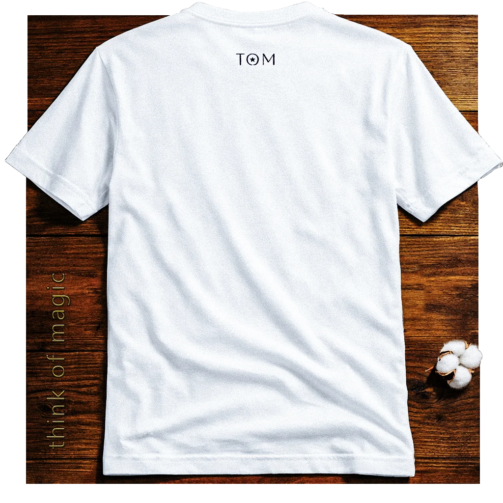 Tom Damen Shirt "Happy Vibes" -airlume cotton