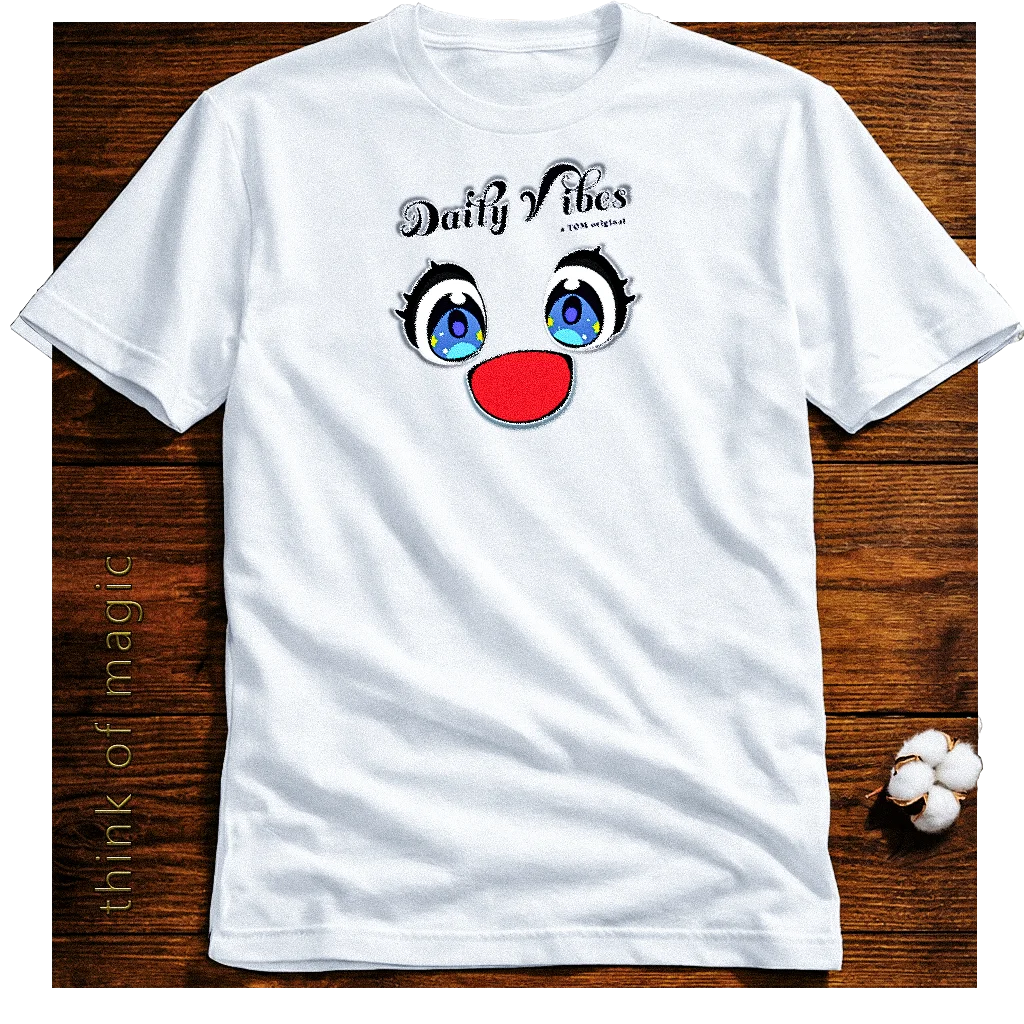 Tom Damen Shirt "Happy Vibes" -airlume cotton