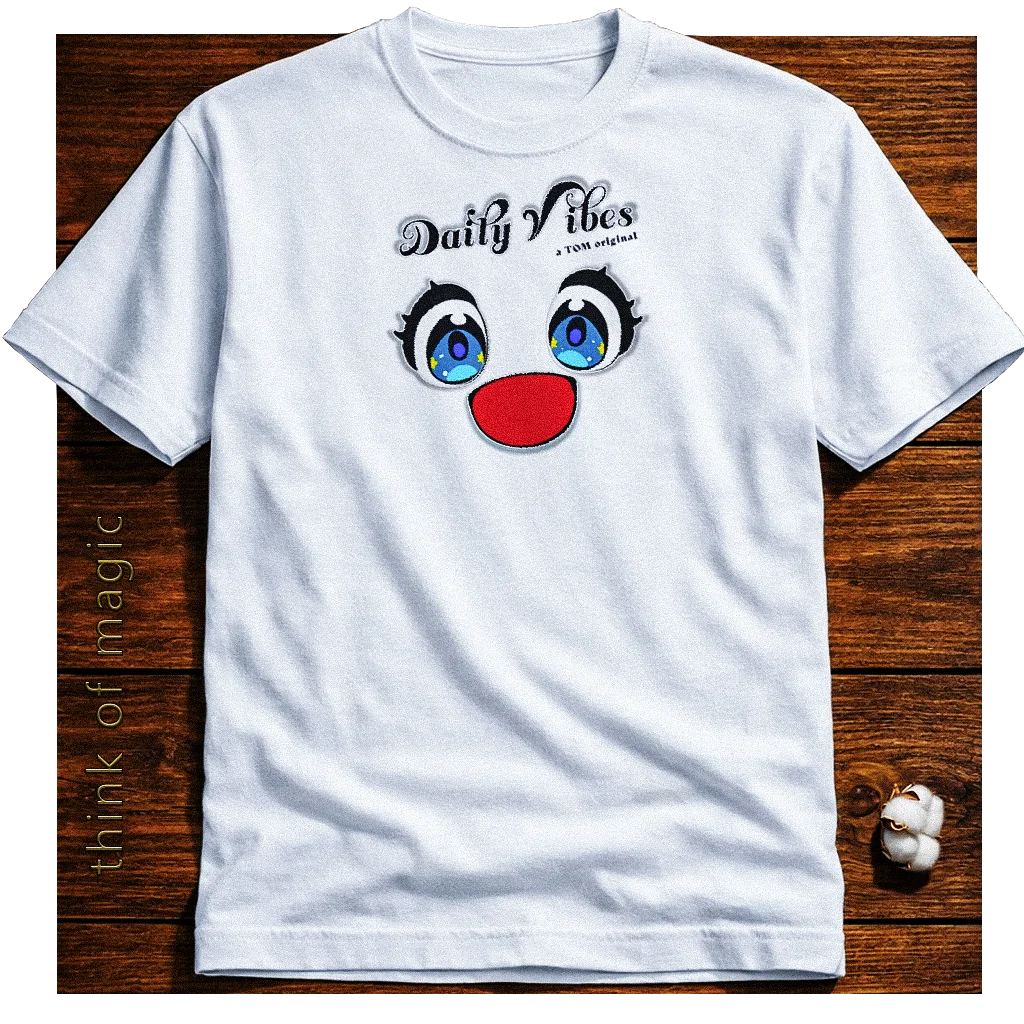 Tom Damen Shirt "Happy Vibes"-heavycotton