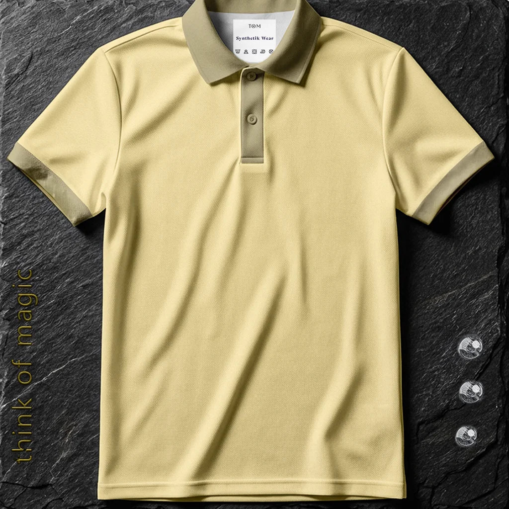 Damen Poloshirt "Soft Fit" - Creme-Gold
