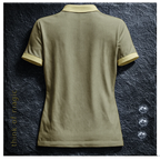 Tom Damen Poloshirt "Soft Fit"-gold-creme