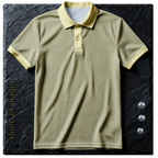 Tom Damen Poloshirt "Soft Fit"-gold-creme
