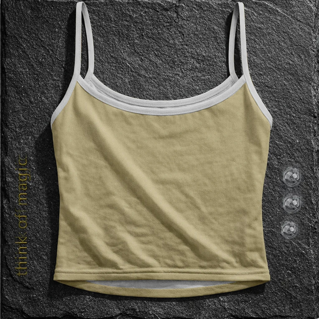 Damen Strap Top - Creme