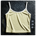 Tom Damen Tanktop "Strap Top" - creme