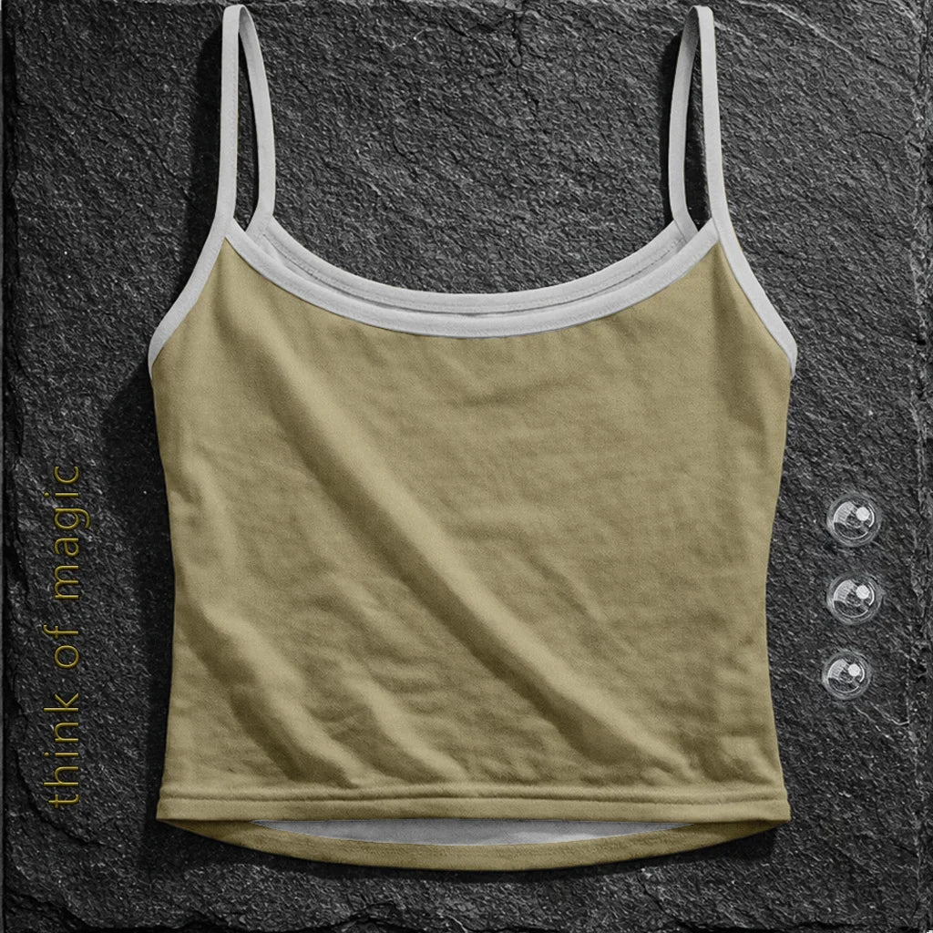 Damen Strap Top - Gold