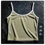 Tom Damen Tank Top "Strap Top" - gold