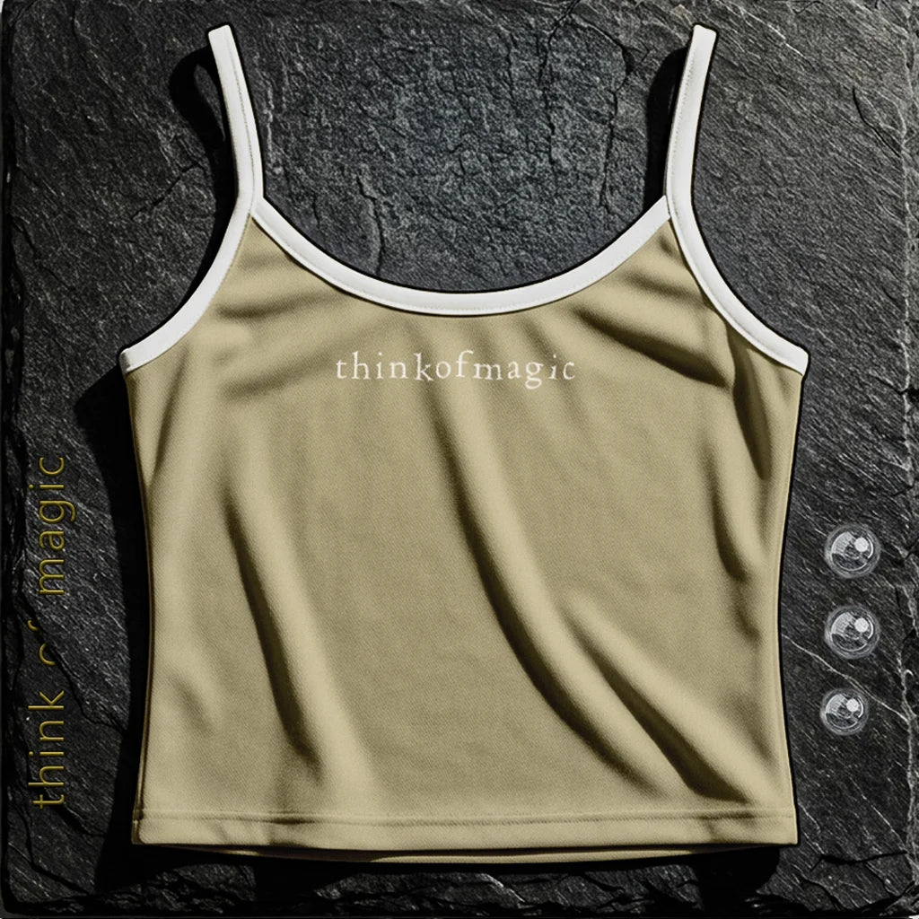 Damen Strap Top - Gold
